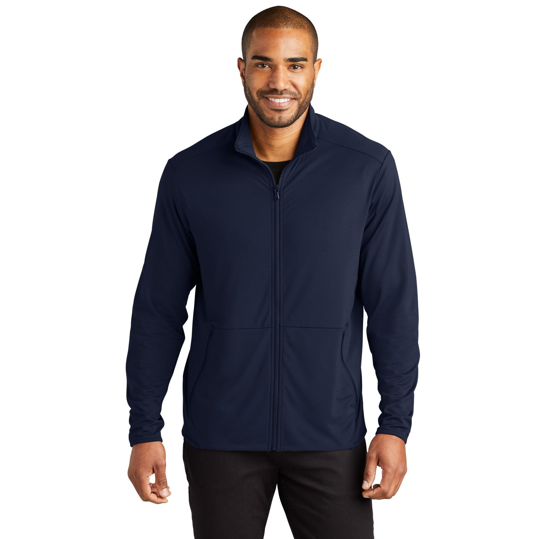 Port Authority-Port Authority® Accord Stretch Fleece Full-Zip K595-MedTech-2